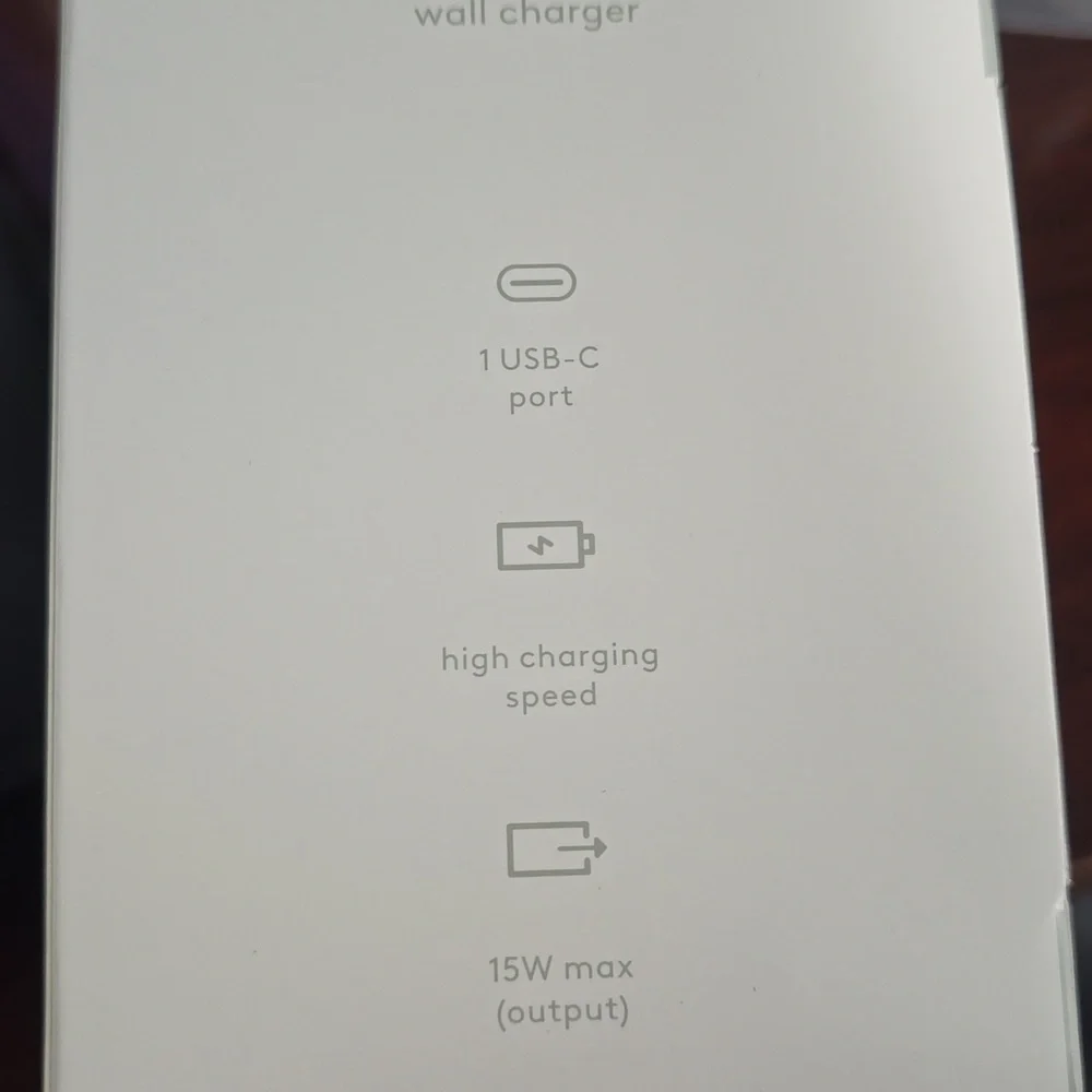 Heyday Single‑Port USB‑C Wall Charger – Frog Design